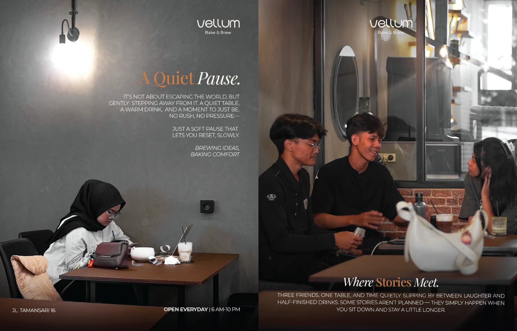 RUANG KE-3 MASA KINI: Padang Gurun yang Menjelma Menjadi Kedai Kopi