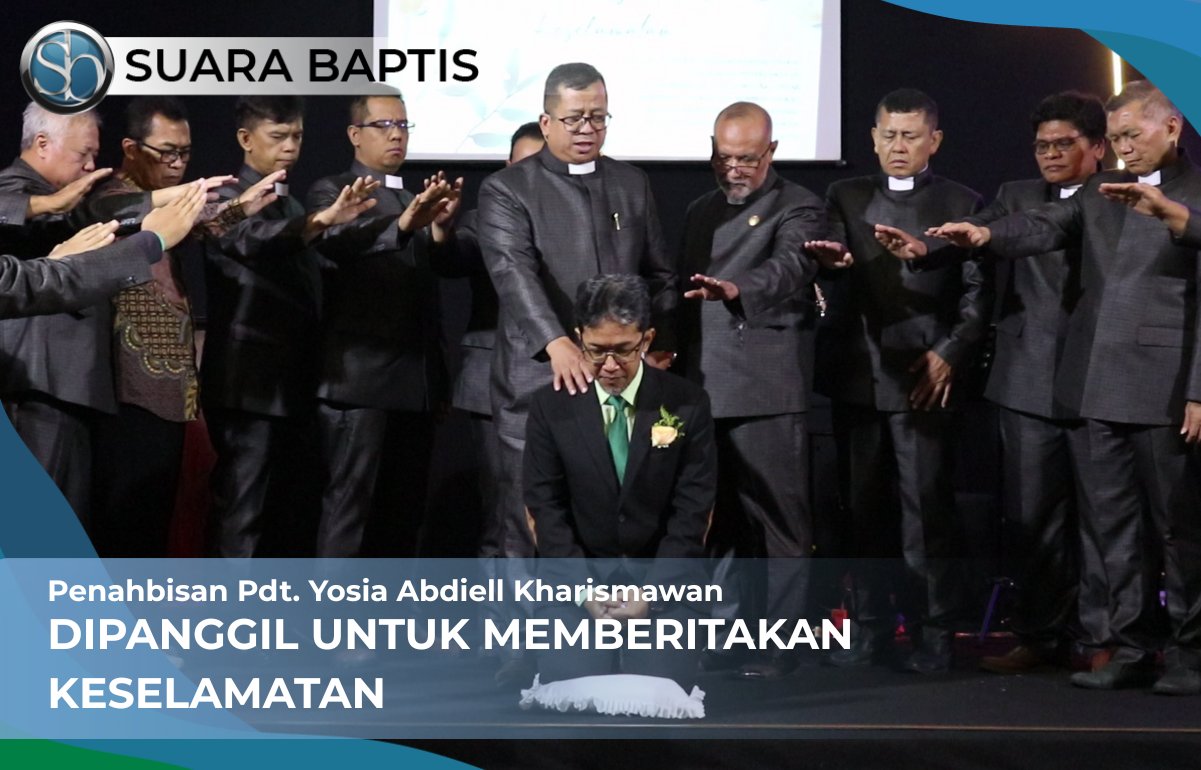 Sampul artikel DIPANGGIL UNTUK MEMBERITAKAN KESELAMATAN: PENAHBISAN PDT. YOSIA ABDIELL KHARISMAWAN