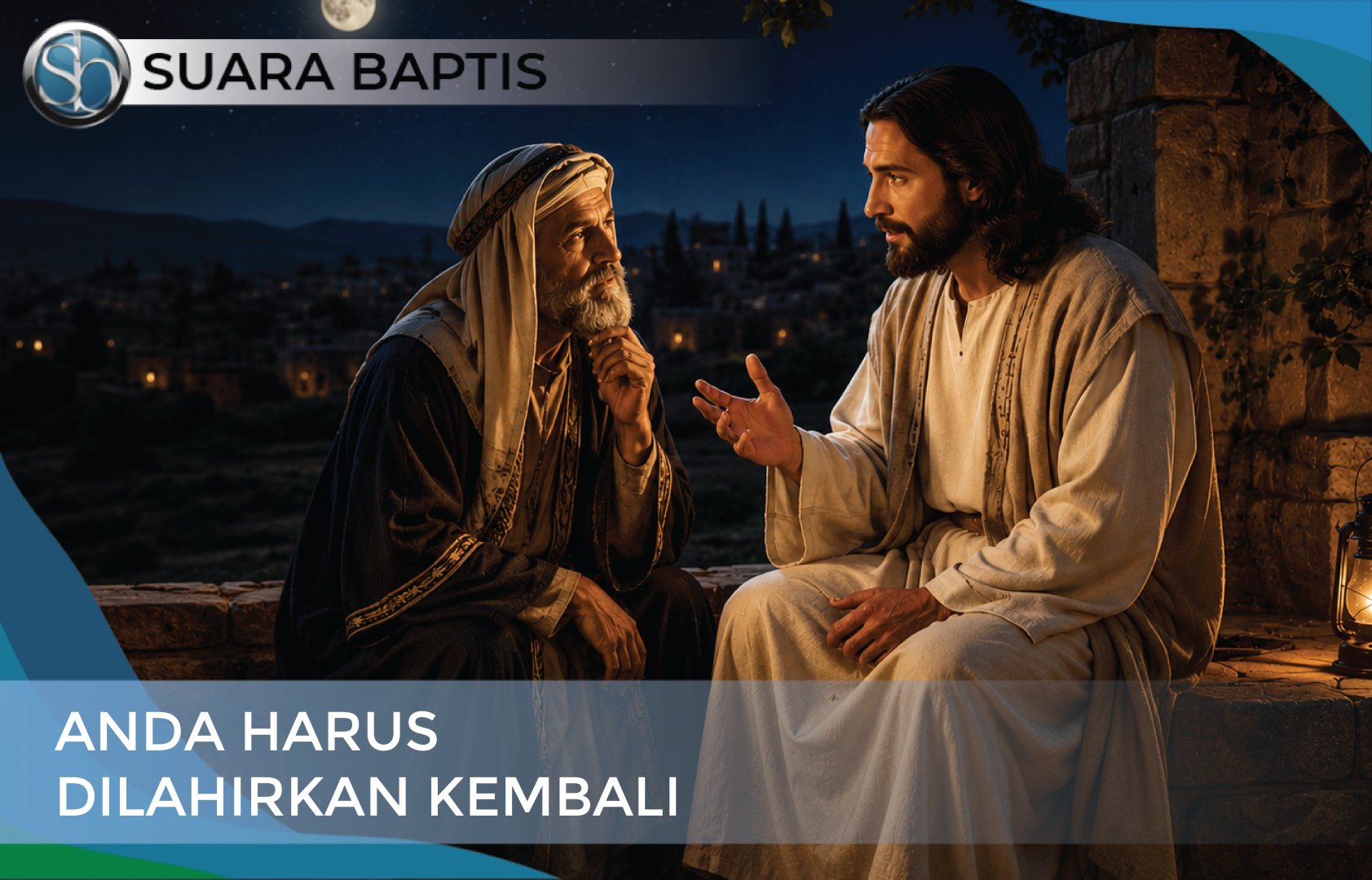 Sampul artikel KAMU HARUS DILAHIRKAN KEMBALI: Memahami percakapan Yesus dan Nikodemus dalam Yohanes 3:1-8