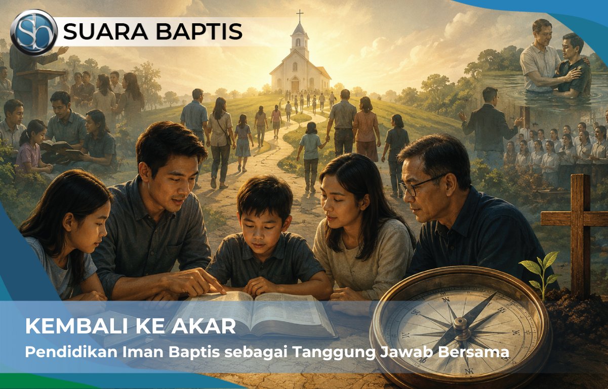 Sampul artikel Kembali ke Akar: Pendidikan Iman Baptis sebagai Tanggung Jawab Bersama