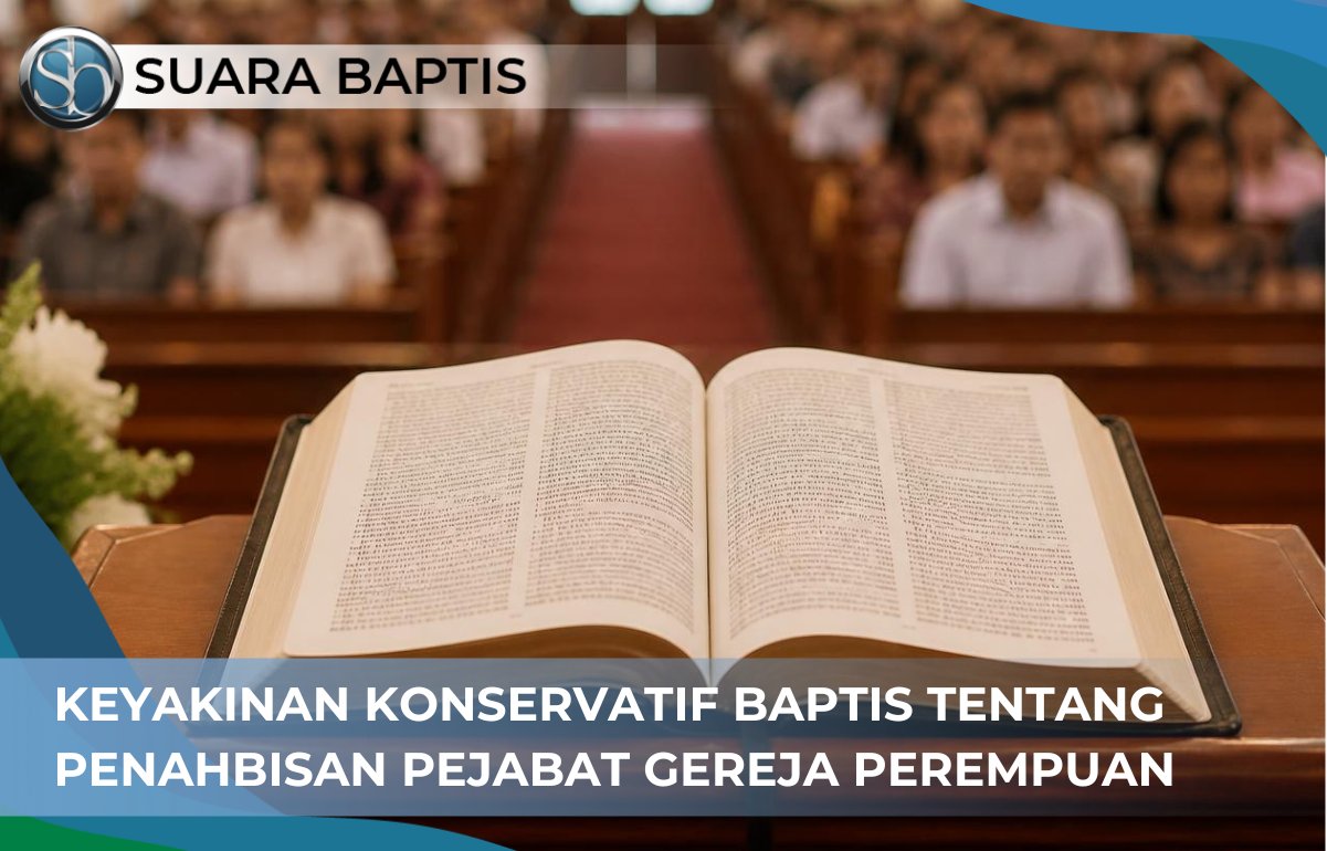 Sampul artikel Keyakinan Konservatif Baptis tentang Alkitab sebagai Firman Allah tanpa Salah dan Implikasinya terhadap Isu Peneguhan dan Penahbisan Pejabat Gereja Perempuan