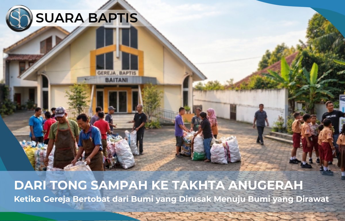 Sampul artikel Dari Tong Sampah ke Takhta Anugerah: Ketika Gereja Bertobat dari Bumi yang Dirusak Menuju Bumi yang Dirawat
